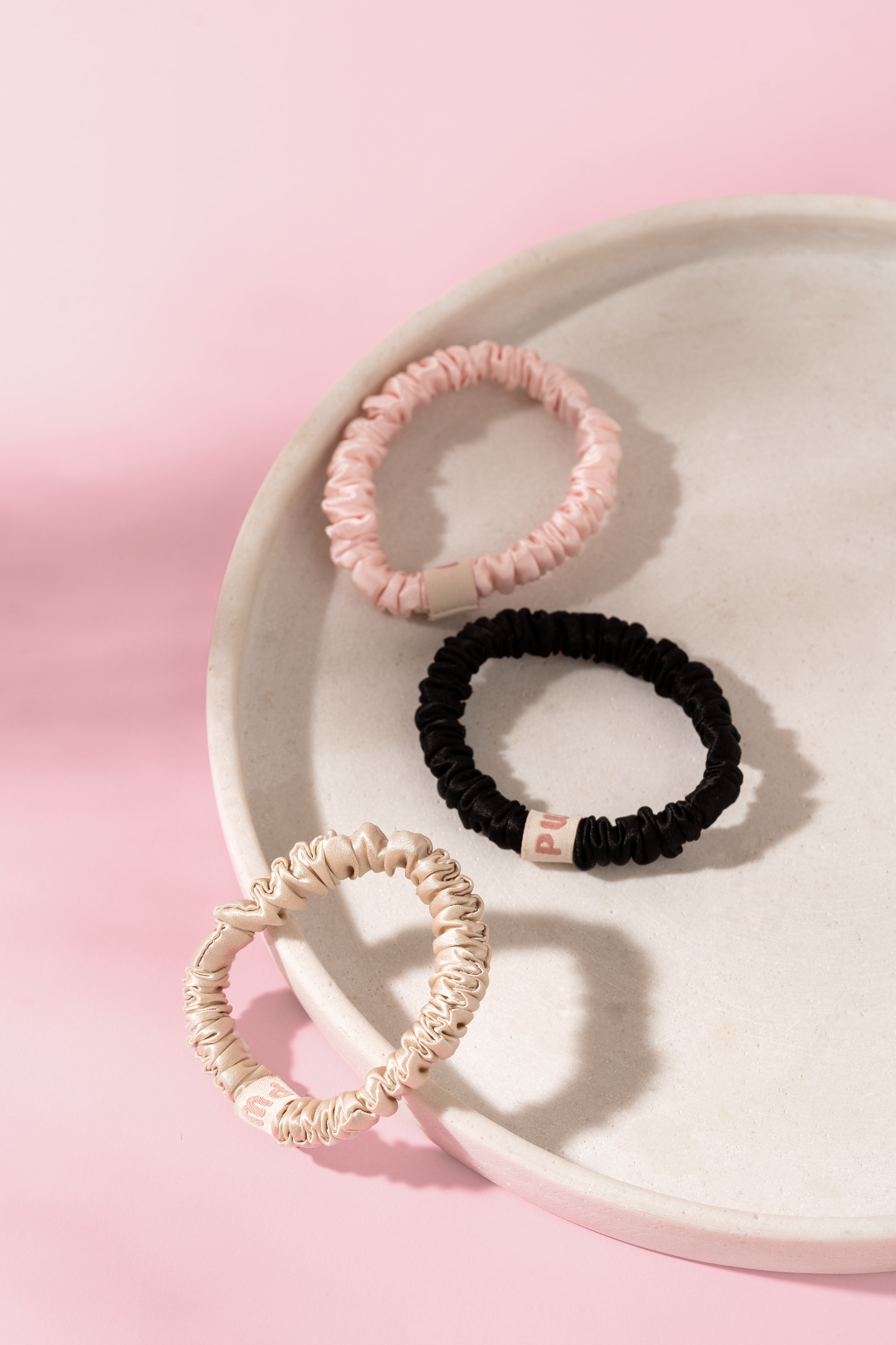 The Honey Silk Scrunchie